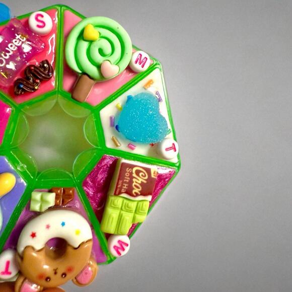 Decoden Handmade Pill Case, Kawaii Sweets Junk Box, Medicine Organizer Storage - Picture 4 of 4